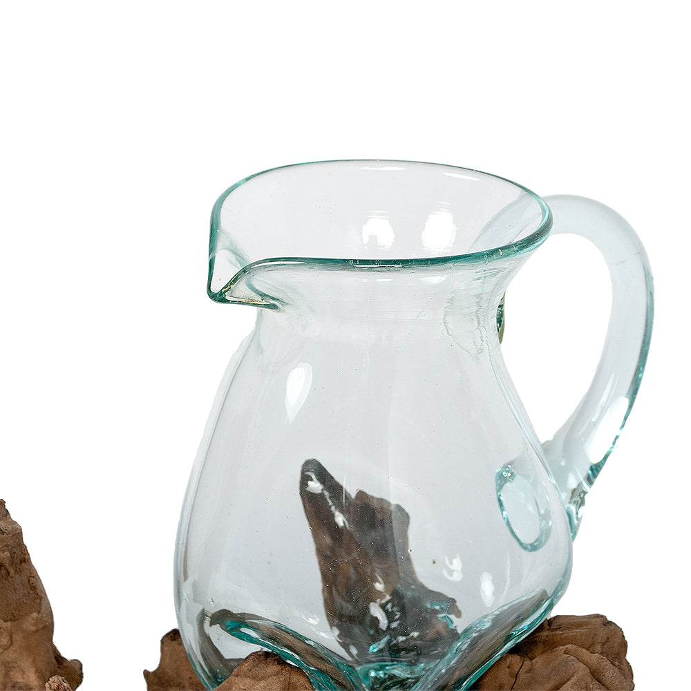 Teak Karaffe DROP ca. 1,25l