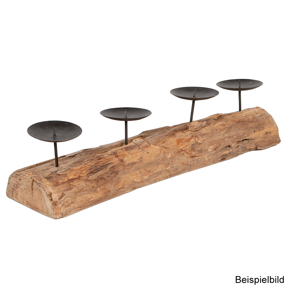 Kerzenhalter BRANCH ca. L50cm Natural Teak