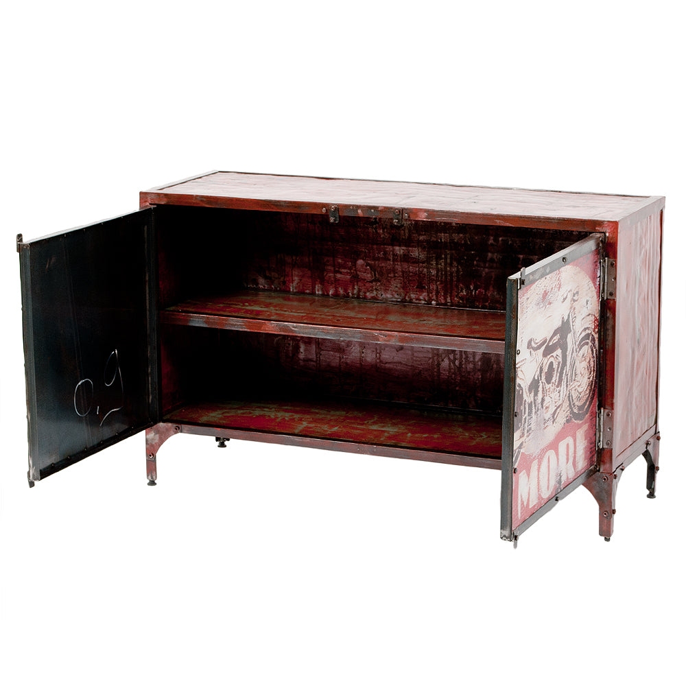 Kommode LOGAM-LIFE L120cm recyceltes Metall