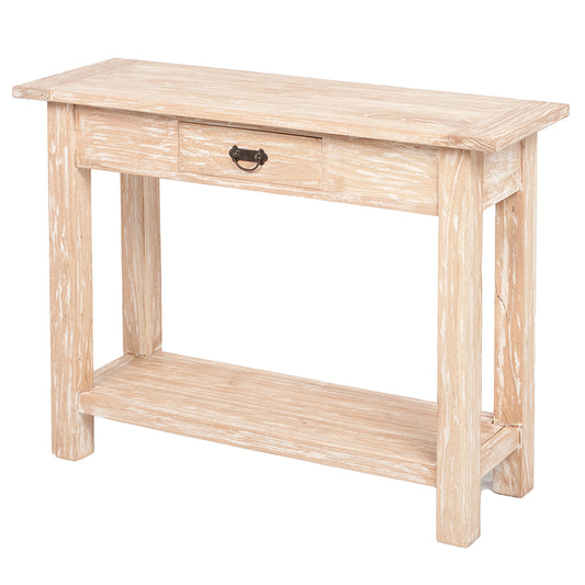 Konsolentisch TENSO Mindi-Wood Natural