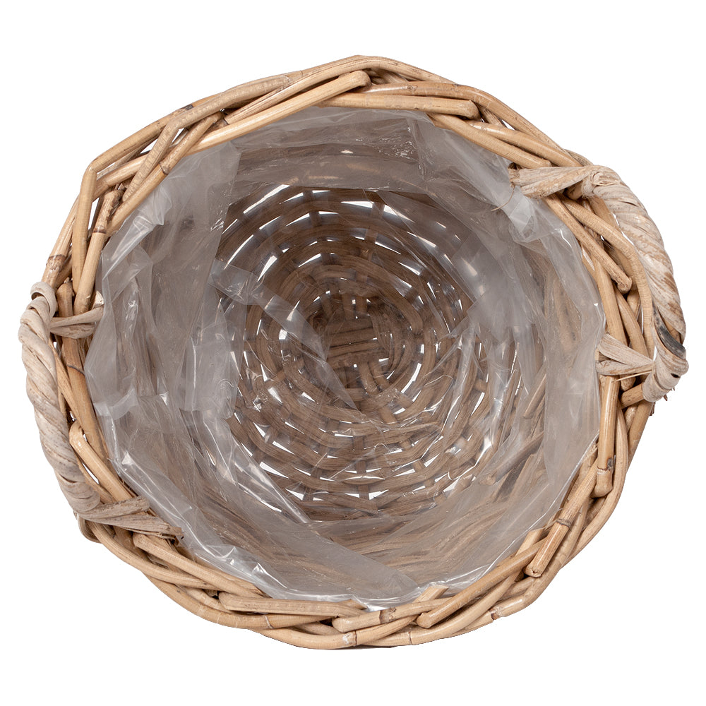 Pflanzkorb VERONA-3 ca. D30cm mit Henkeln