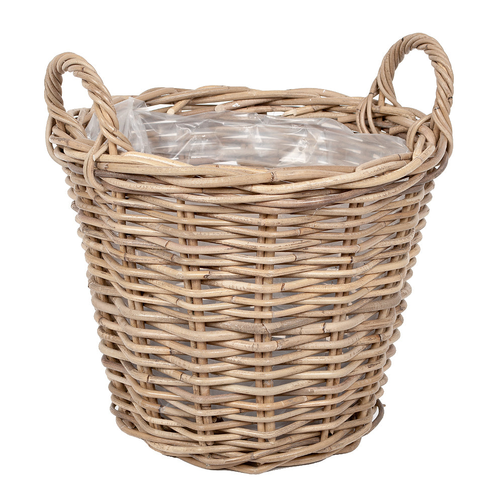 Pflanzkorb VERONA-8 Rund ca. D35cm mit Henkeln