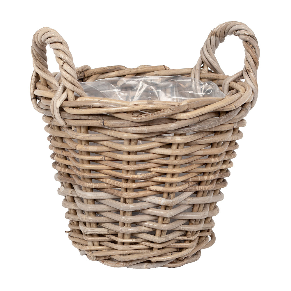 Pflanzkorb VERONA-9 Rund ca. D30cm mit Henkeln