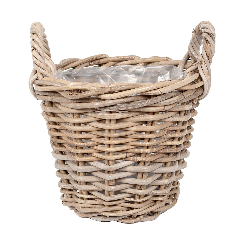 Pflanzkorb VERONA-9 Rund ca. D30cm mit Henkeln