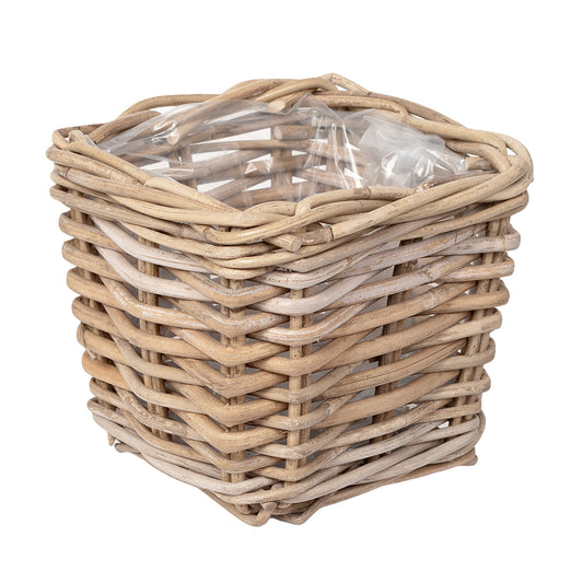 Rattan Pflanzkorb VERONA-Quadratisch ca.20cm Übertopf