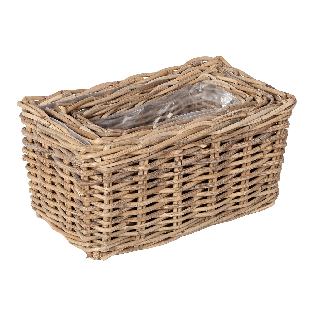 Pflanzkorb VERONA-Rechteckig ca. L34cm