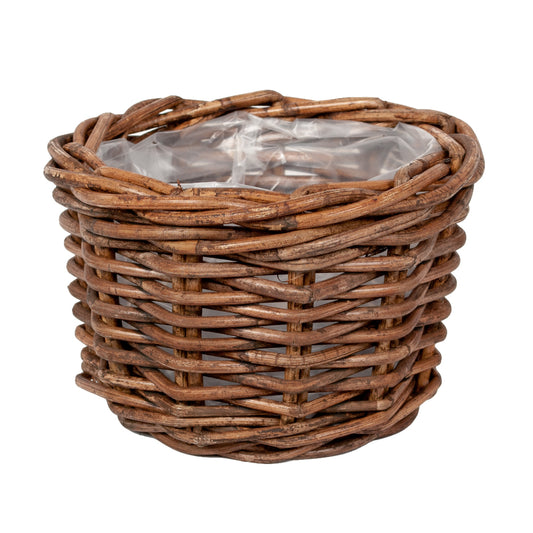 Pflanzkorb VERONA-Rund ca. D20cm Natural Brown