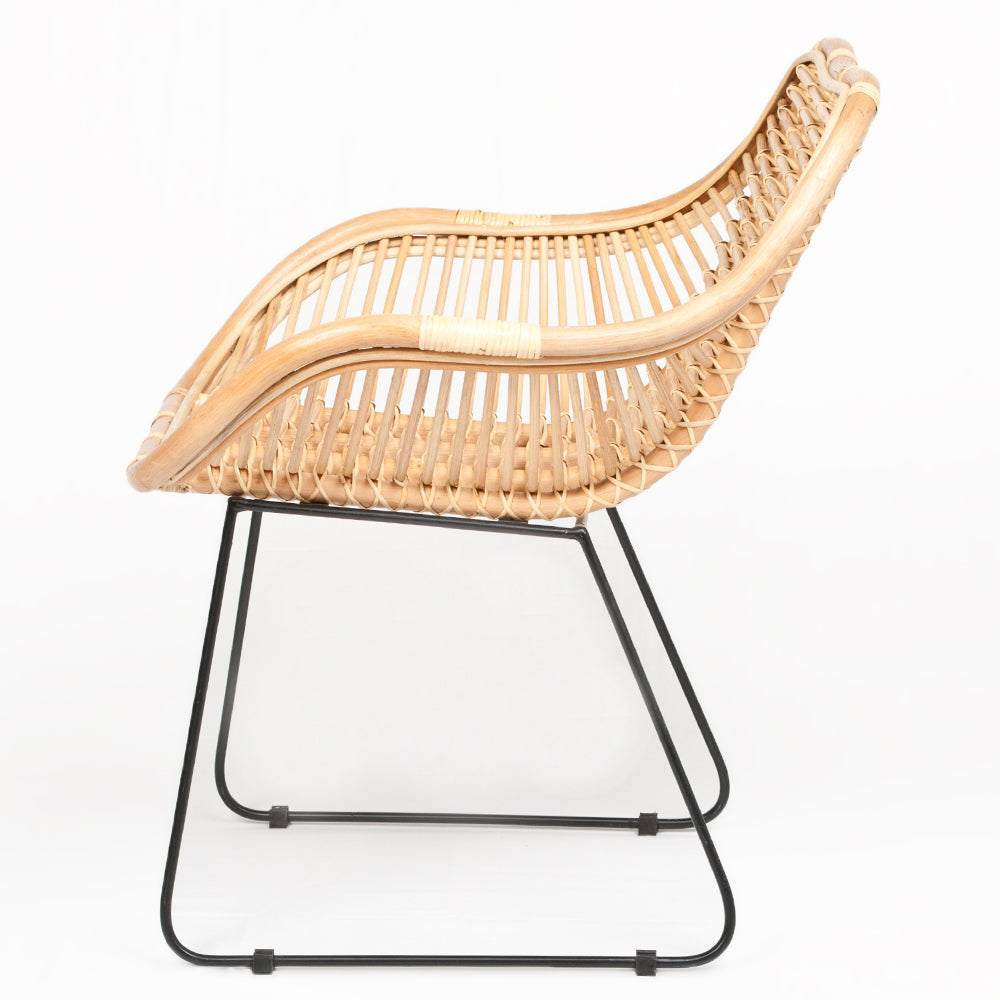 Rattan Armlehnenstuhl HATTAN Natural