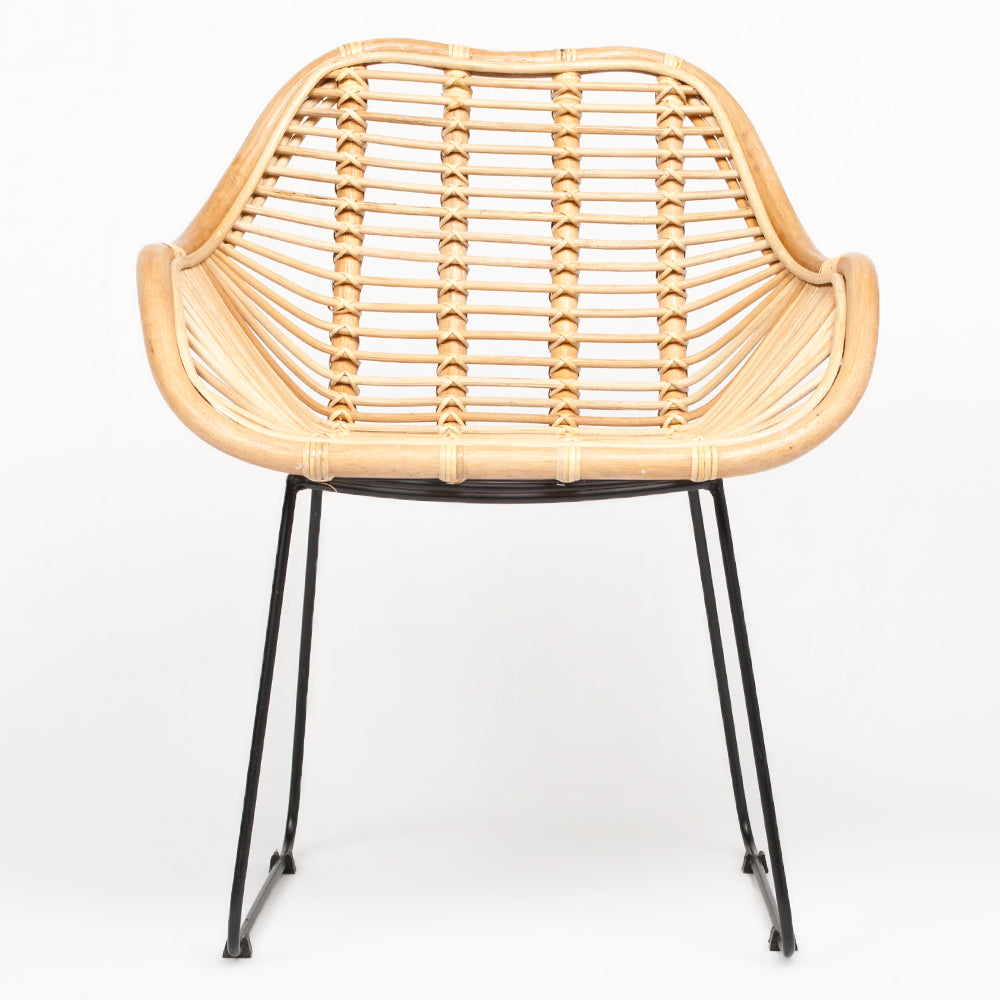 Rattan Armlehnenstuhl HATTAN Natural