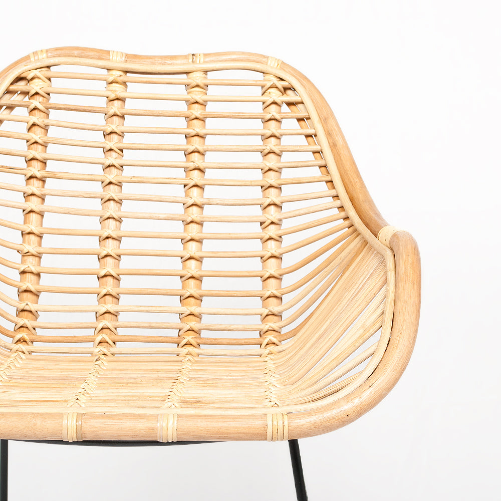Rattan Armlehnenstuhl HATTAN Natural