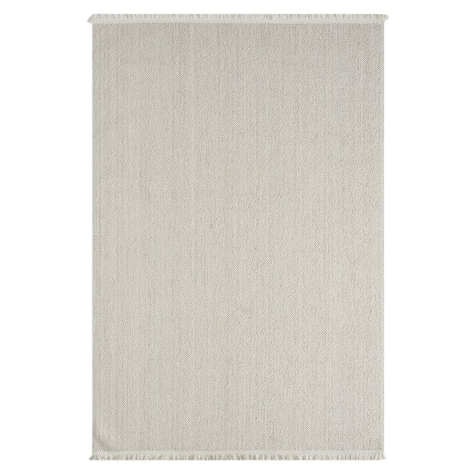Teppich Ava rechteckig weiß 230 x 160 cm