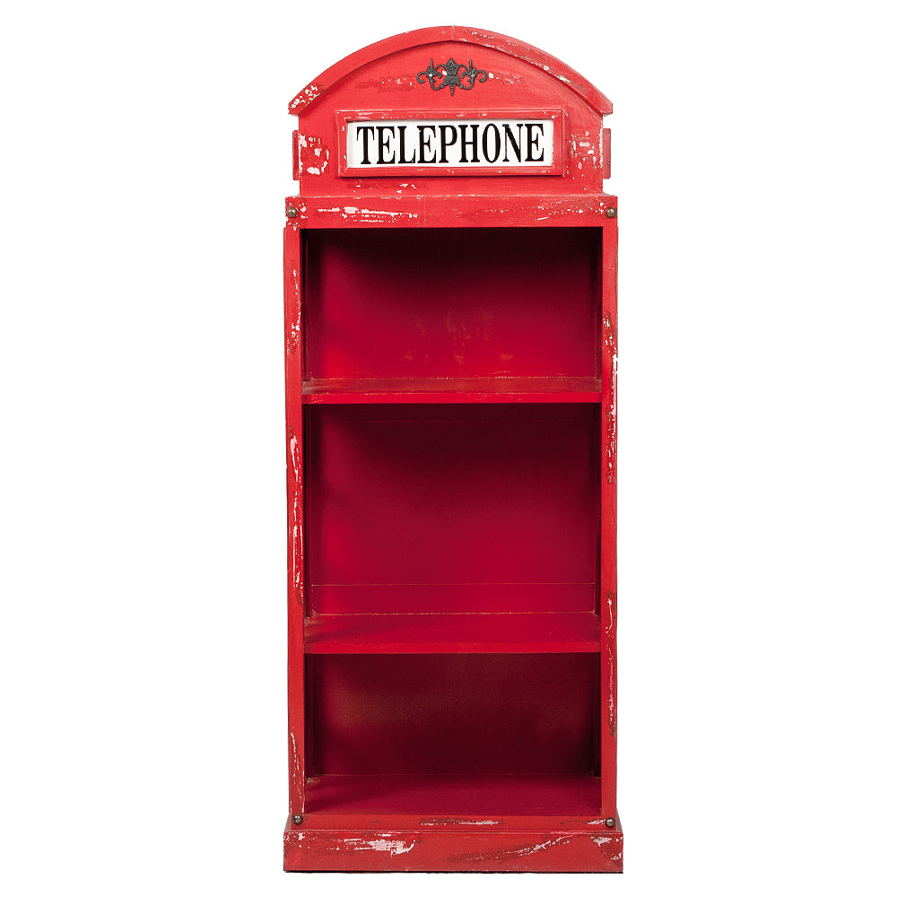 Regal LONDON-offen Antik Rot