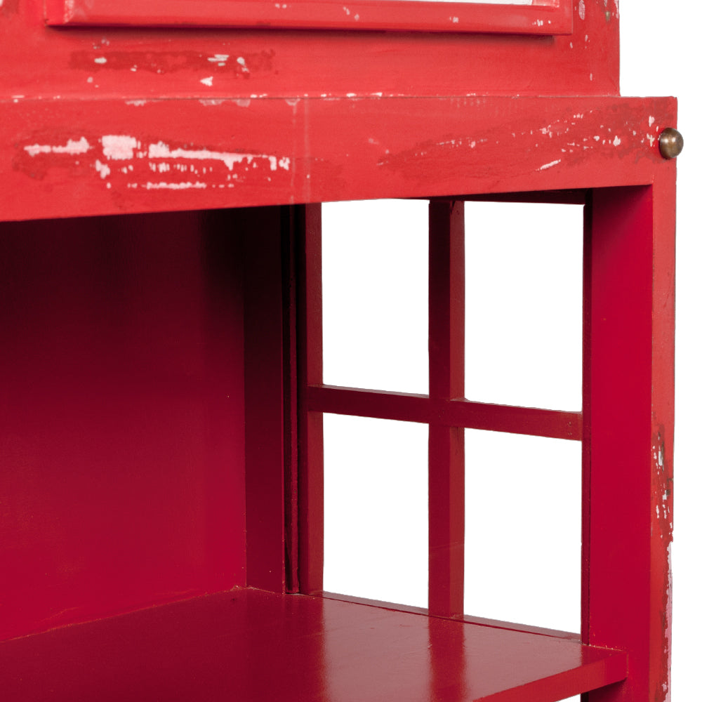 Regal LONDON-offen Antik Rot
