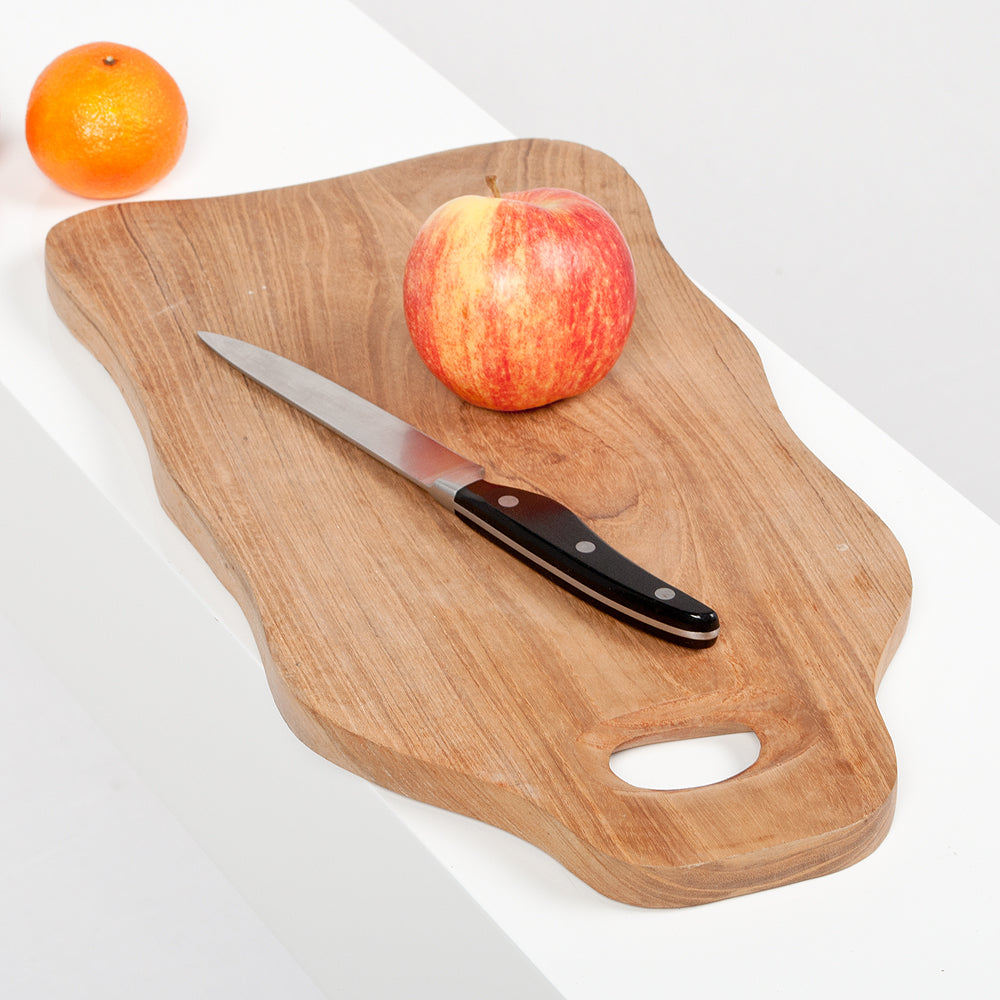 Schneidbrett PAPAN 40cm Natural Teak