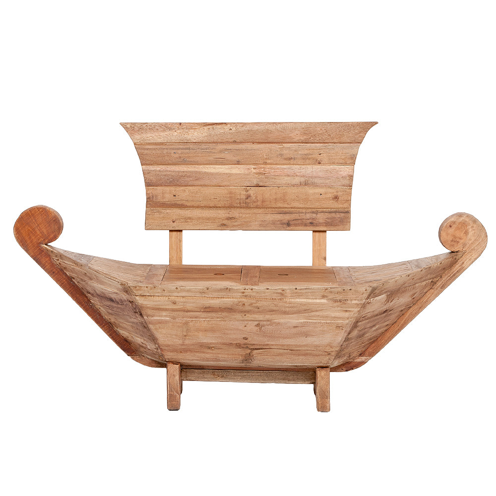 Sitzbank BARCO ca. L155cm Natural Mahagoni Teak