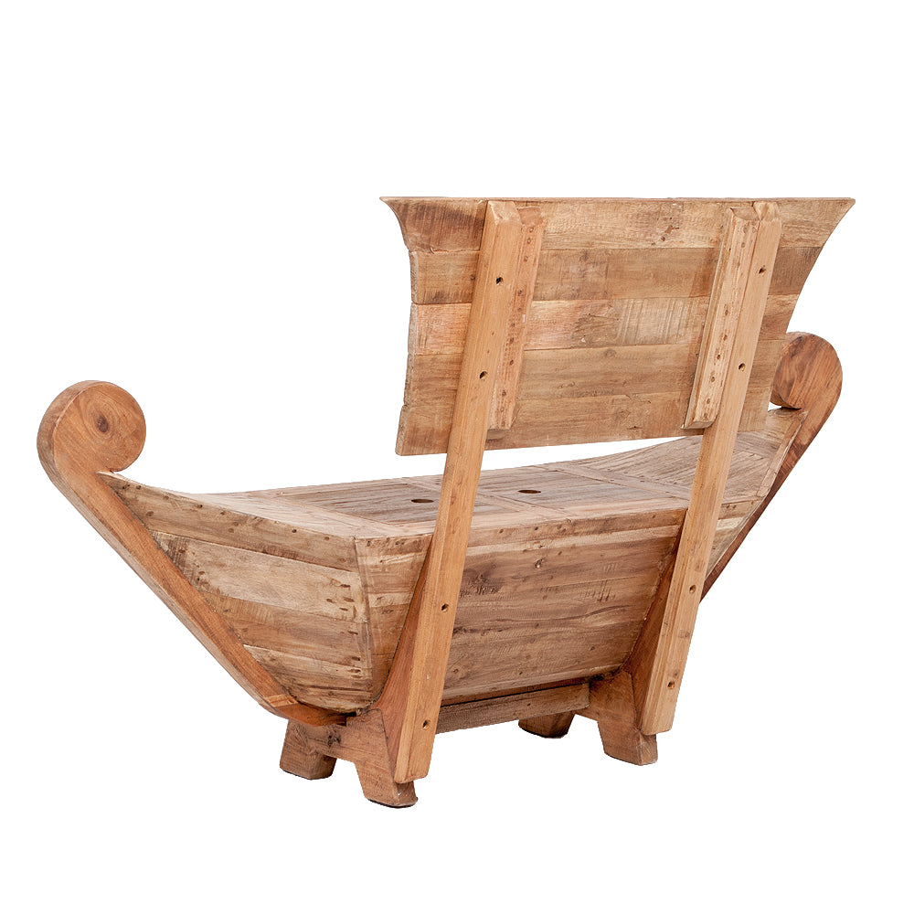 Sitzbank BARCO ca. L155cm Natural Mahagoni Teak