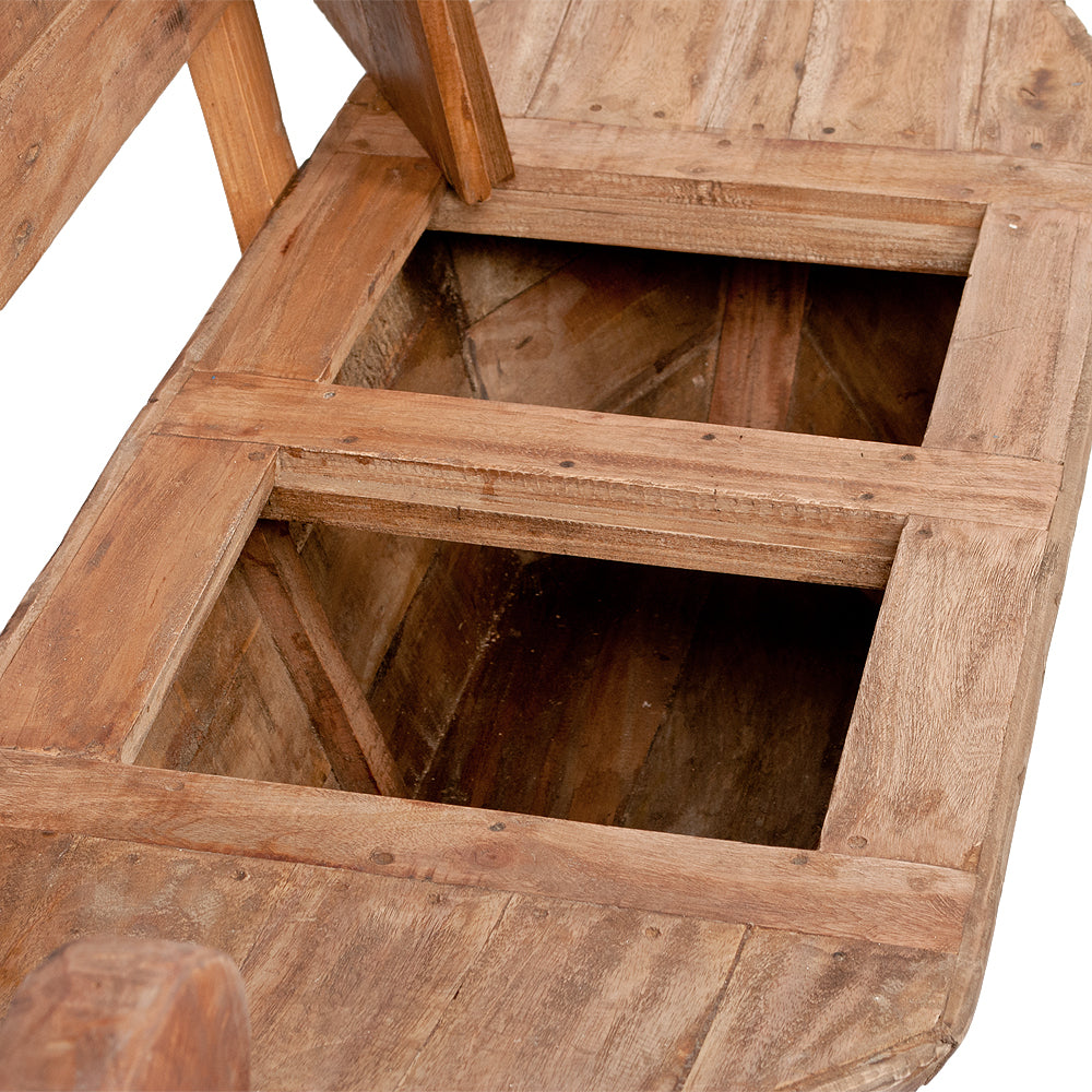 Sitzbank BARCO ca. L155cm Natural Mahagoni Teak