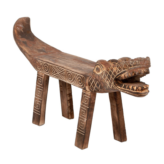 Sitzbank KROKO Natural ca. L120cm Albasia
