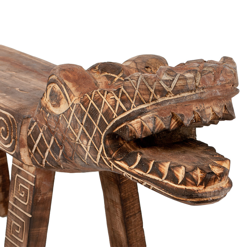 Sitzbank KROKO Natural ca. L120cm Albasia