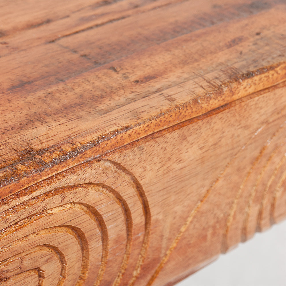 Sitzbank KROKO Natural ca. L170-200cm Albasia