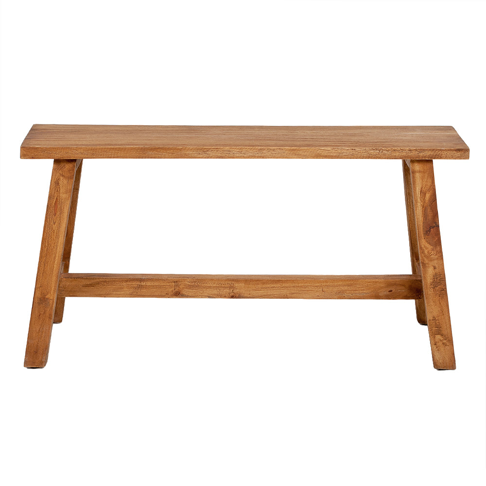 Massivholz Sitzbank RANCH Antik-Natural Mahagoni ca. L90cm
