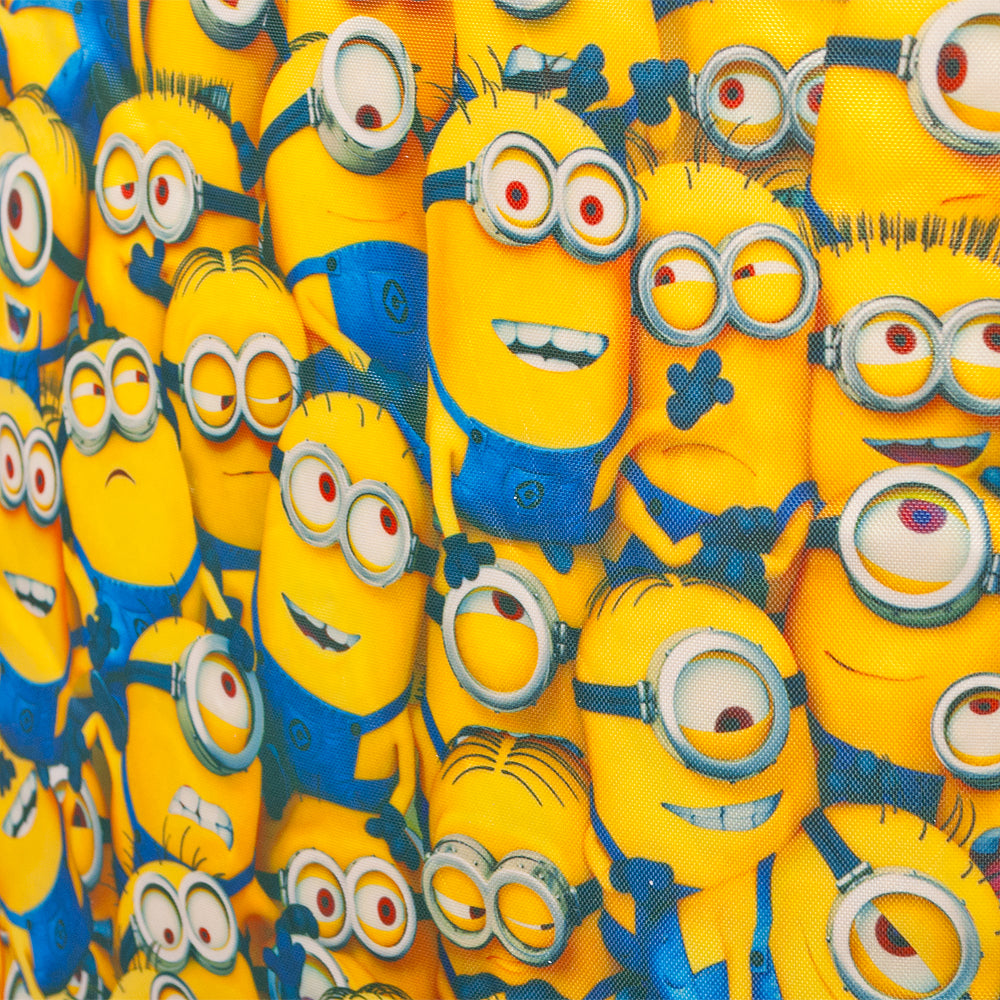 Sitzwürfel MINIONS 40x40cm Hocker gelb