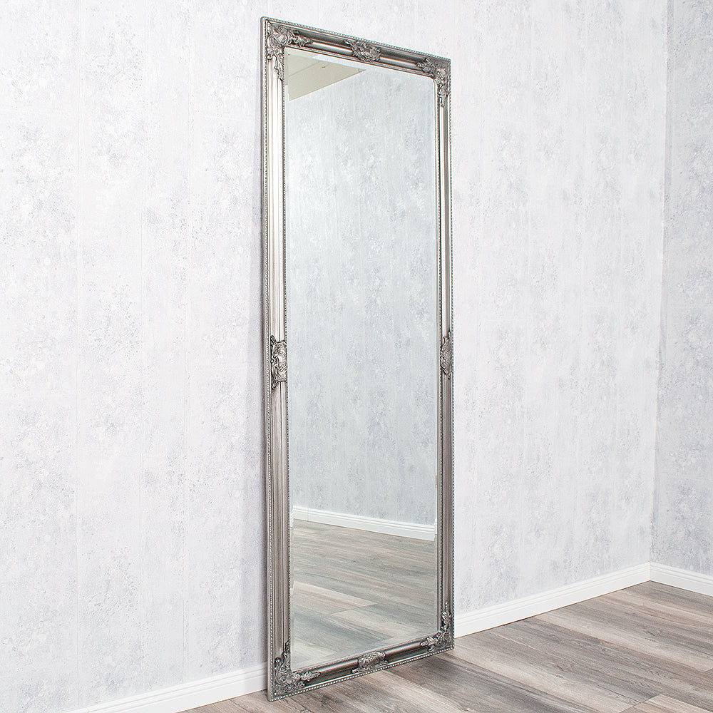 Spiegel BESSA barock silber-antik 180x70cm