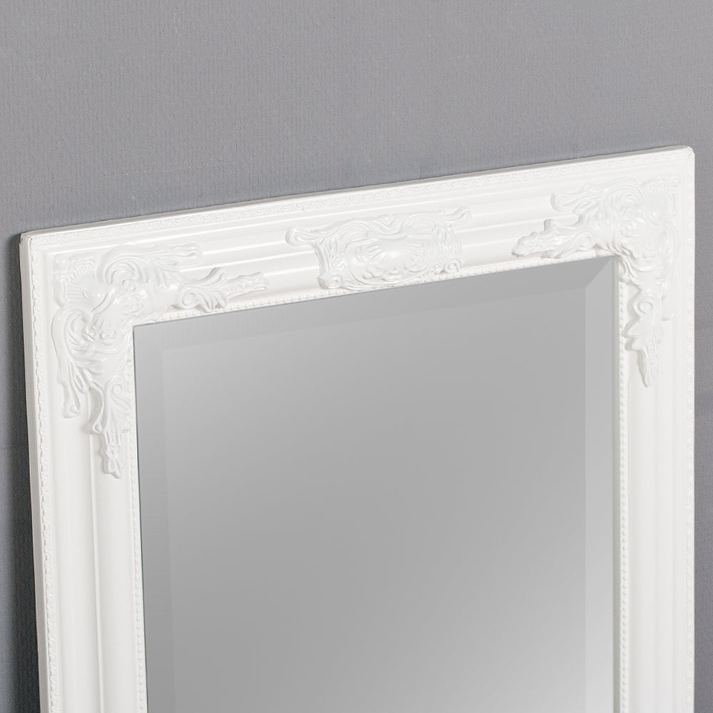 Spiegel BESSA barock pur weiß 140x50cm