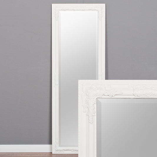 Spiegel BESSA barock pur weiß 140x50cm