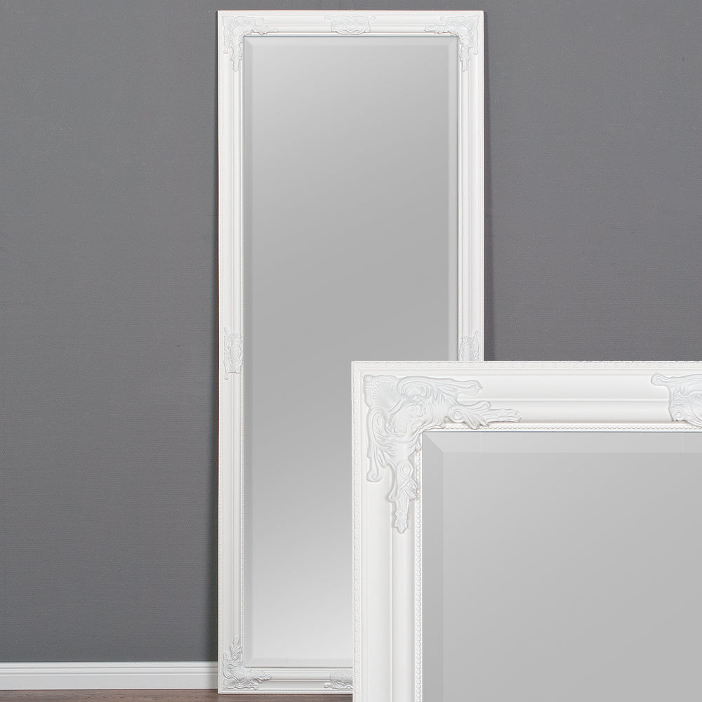 Spiegel BESSA barock pur weiß 180x70cm