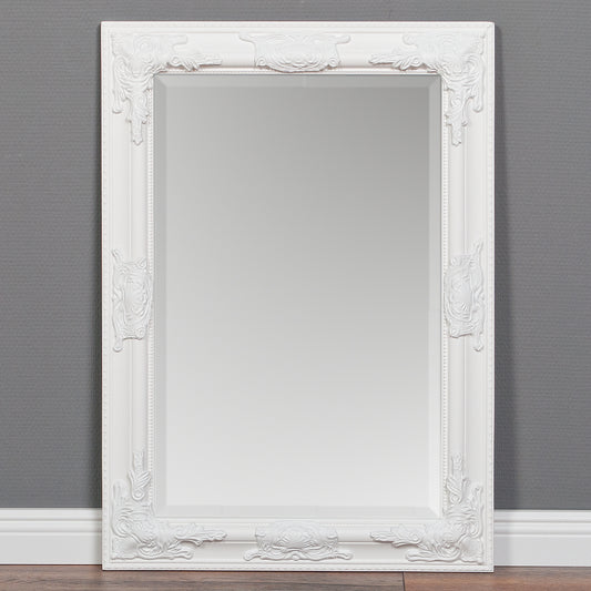 Spiegel BESSA barock pur weiß 70x50cm