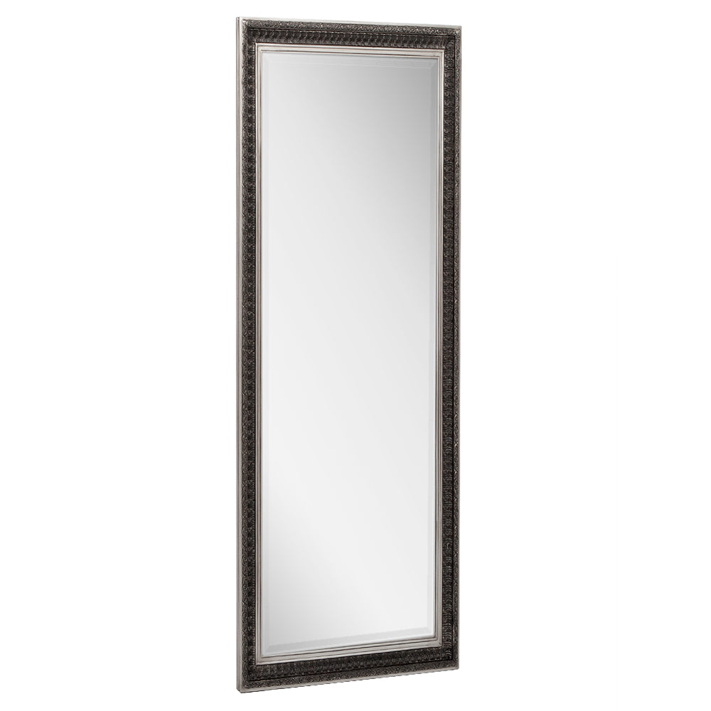 Eleganter Spiegel BESTY Antik Silber 140x50cm Wandspiegel