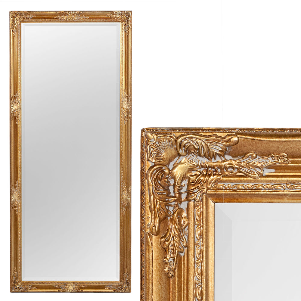 Spiegel HOUSE barock Antik-Gold 180x80cm