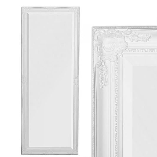 Spiegel LEANDOS barock weiß-pur 140x50cm