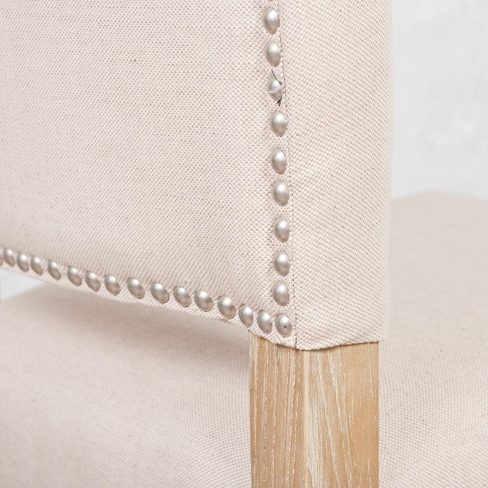 Stuhl NEW RETRO mit Stoffbezug Seal-Sand