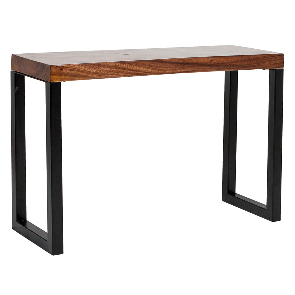 Suar Konsole AARON METAL Natural ca. L120cm Akazie Konsolentisch