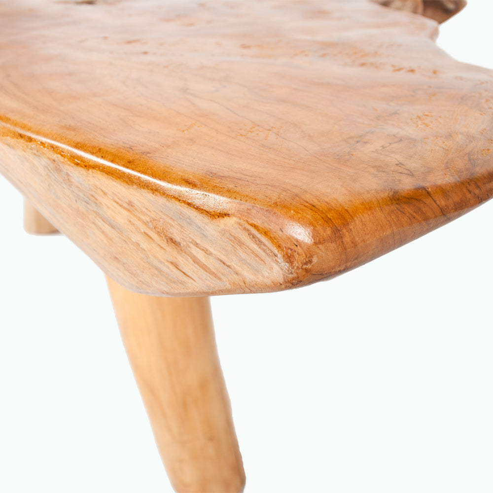 Einzigartiger Teak Couchtisch PRIMITIV ca.120cm Wurzelholz