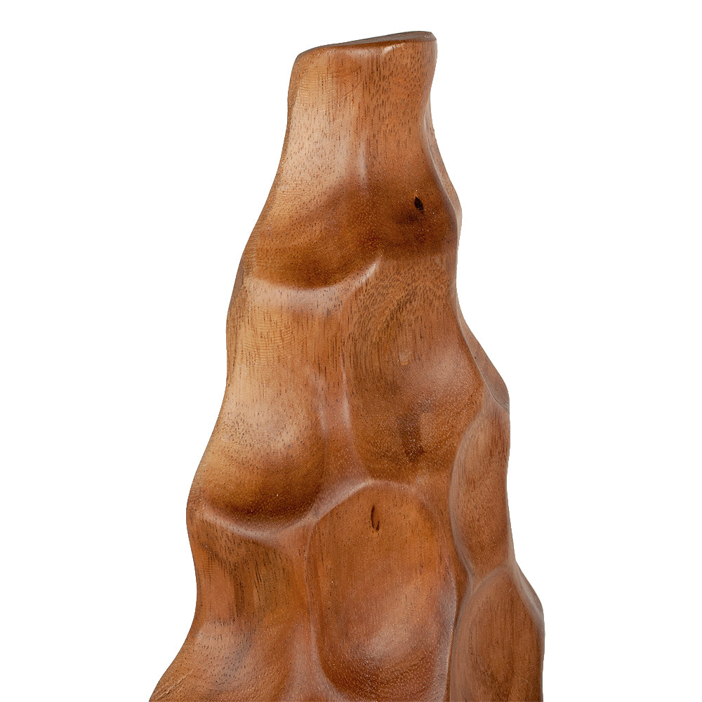 Individuelle Design Deko-Säule PATUNG-B ca. H185cm Teakholz