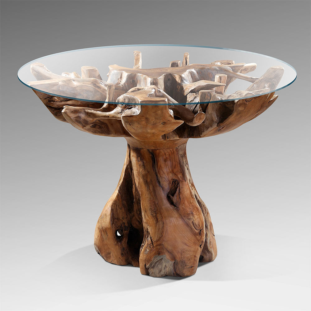 Teak Esstisch ASPIRE Natural ca. D110cm