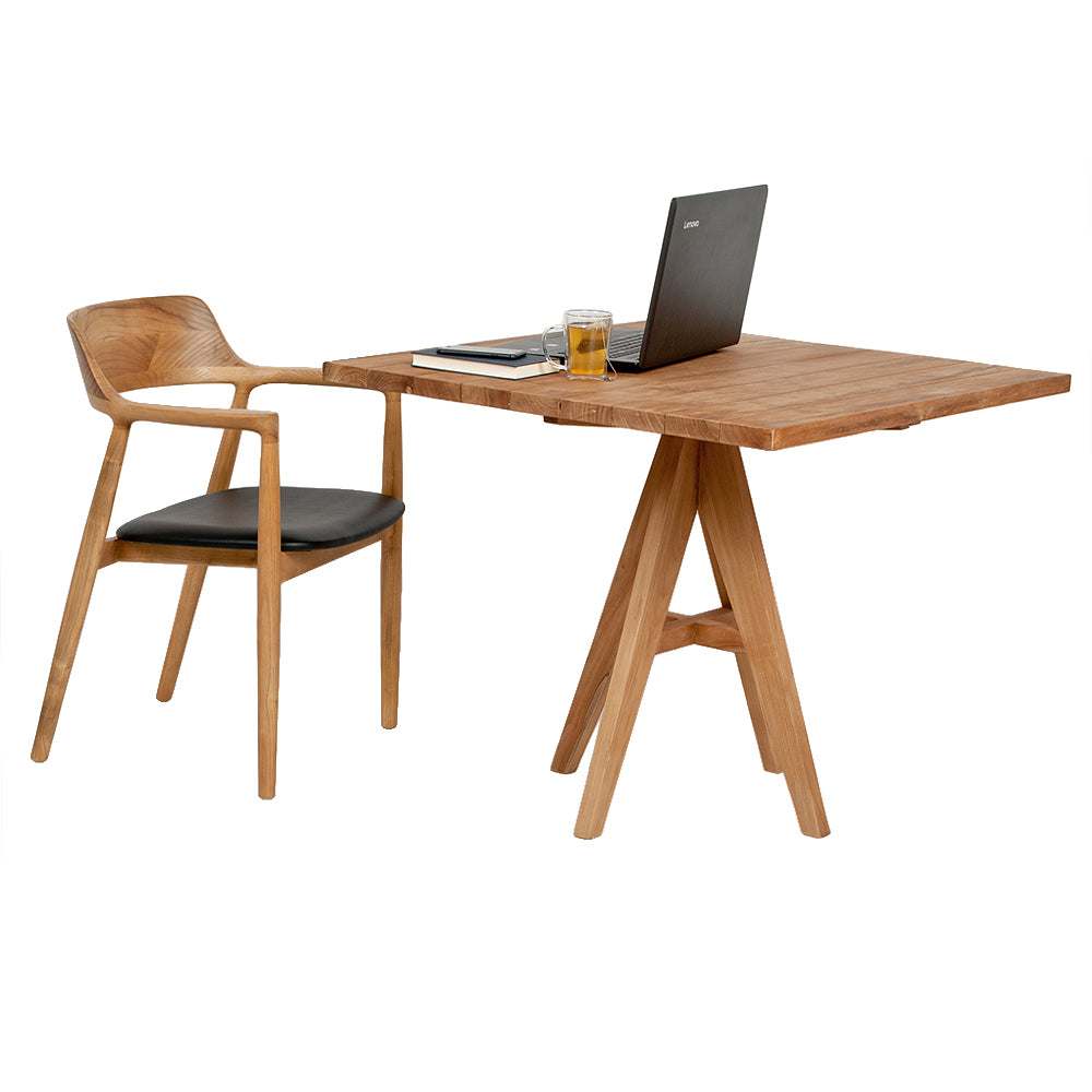 Teak Esstisch LEO ca. 90x90cm