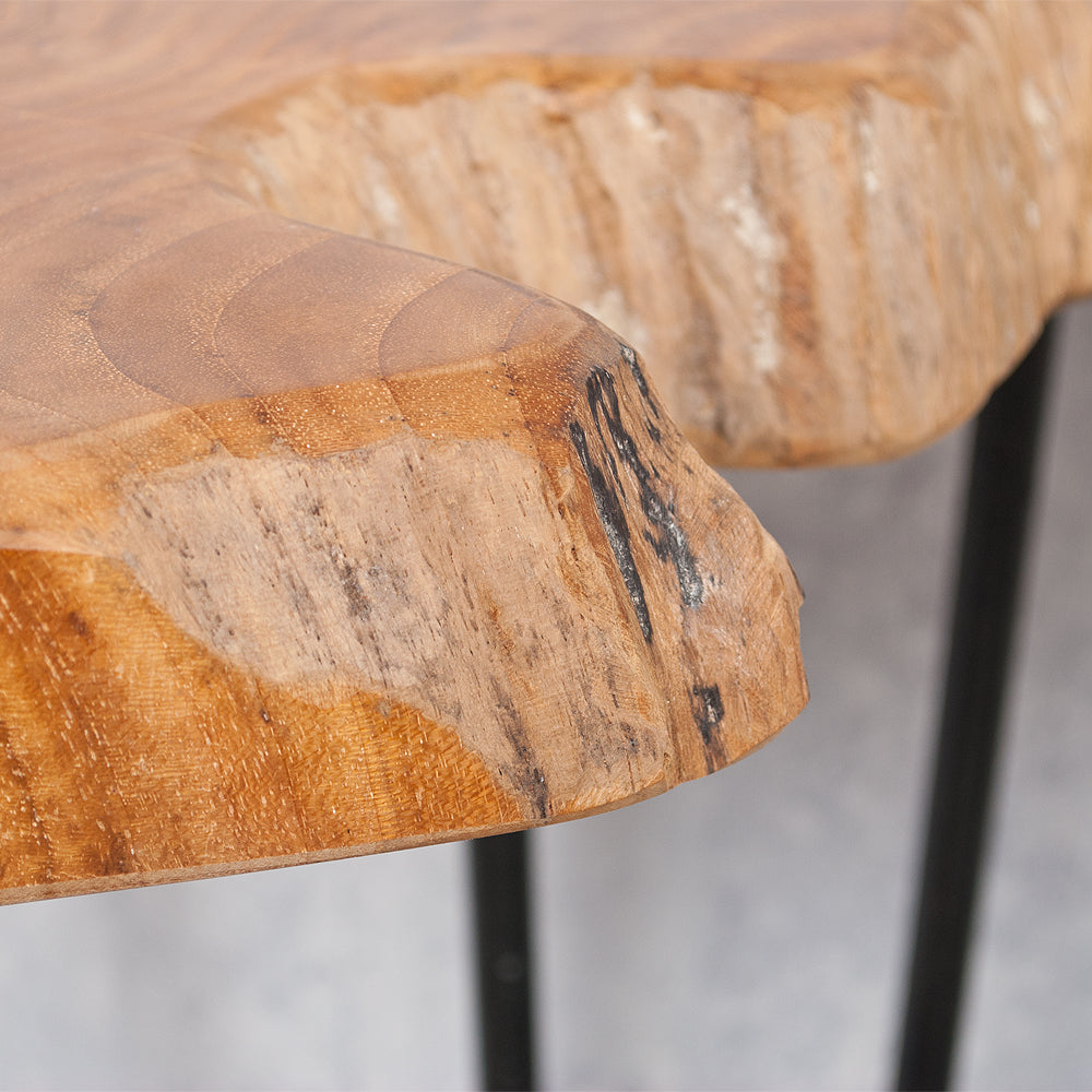 Individuelle Teak-Konsole DINDONG ca. L75-90cm