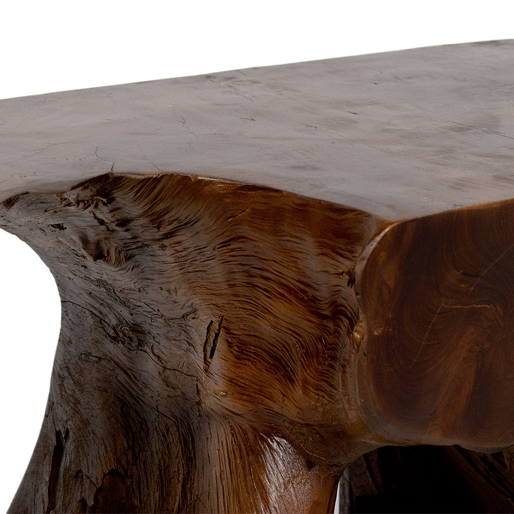 Teak Konsole PRIMIE Antik-Braun ca. L130cm