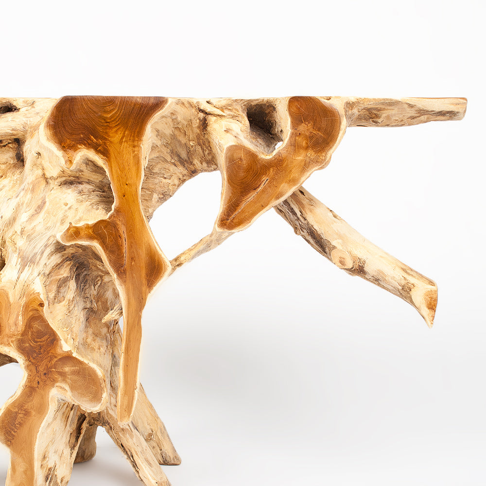 Teak Konsole PRIMIE Bleached ca.: 120x70x40cm (BxHxT)