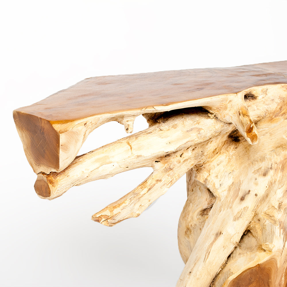 Teak Konsole PRIMIE Bleached ca.: 120x70x40cm (BxHxT)