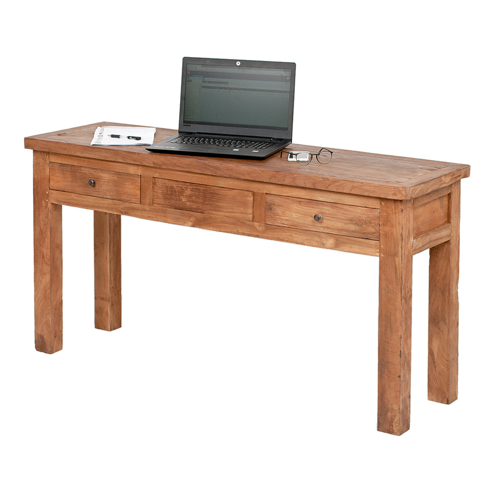 Imposante Teak Konsole SANAM Natural 150cm Massivholz