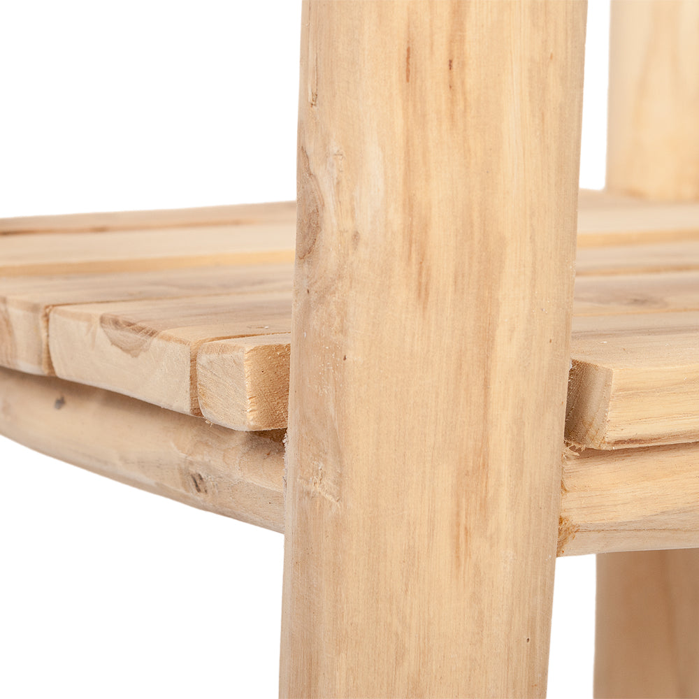 Teak Regal MAORI-L ca. H150cm Natural