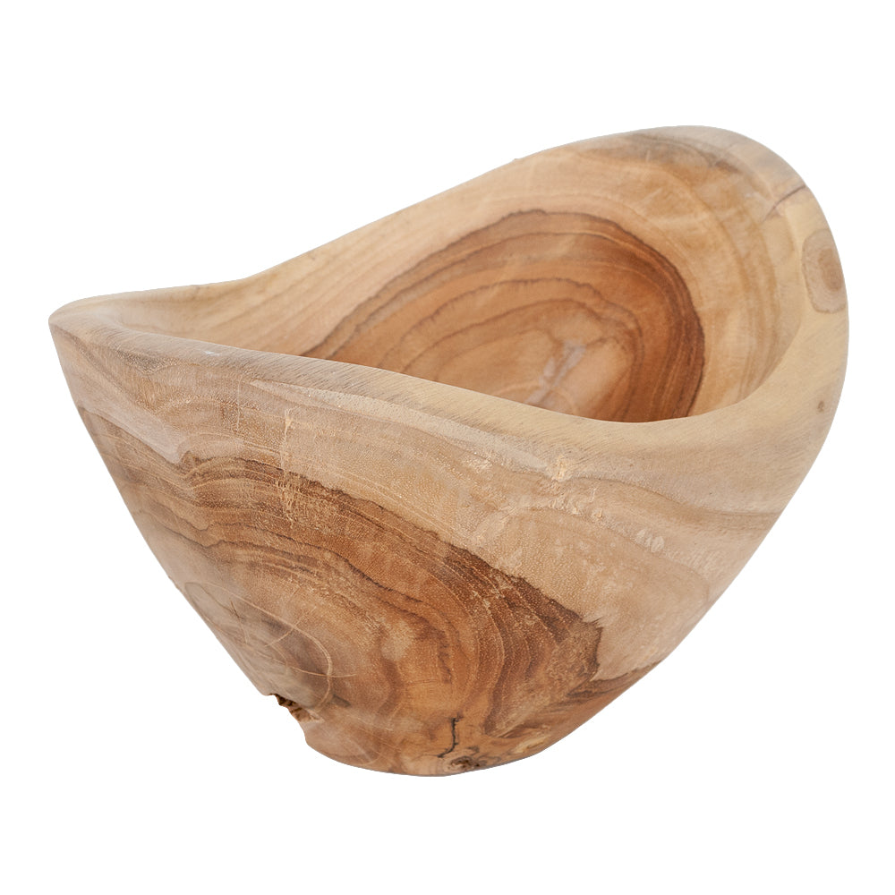 Teak Schale SHELL ca. L20cm Natural
