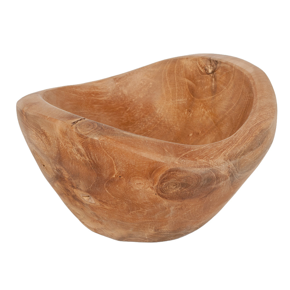 Teak Schale SHELL ca. L20cm Natural
