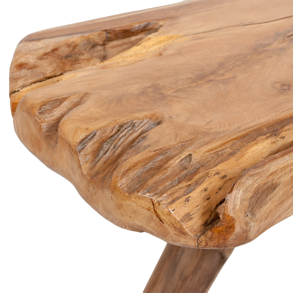 Individuelle Teak Sitzbank PRIMITIVO ca. L125cm Natural