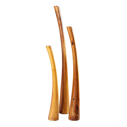 Teelichthalter VELA ca. H100cm Natural Suar